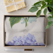 Shabby Chic Pastel Violet Lila Blumen Seidenpapier (Geschenk)