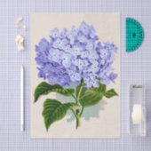 Shabby Chic Pastel Violet Lila Blumen Seidenpapier (Handwerk)