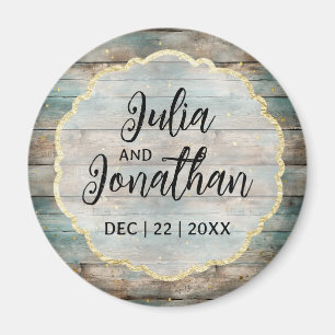 Shabby Chic Pastell Holz Magnet