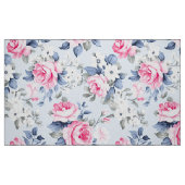 Shabby Chic Pastell Rosa Rosen und Blume Muster Stoff (Fat Quarter (45,7 x 55,9 cm))