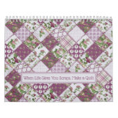 Shabby Chic-Patchwork-Quilt-Wall-Kalender Kalender (Titelbild)