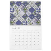 Shabby Chic-Patchwork-Quilt-Wall-Kalender Kalender (Jan 2026)