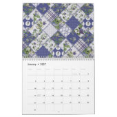 Shabby Chic-Patchwork-Quilt-Wall-Kalender Kalender (Jan 2027)
