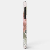 Shabby Chic Peach Blush Pink Roses Blumenmuster Case-Mate iPhone Hülle (Hinten/Links)