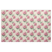 Shabby Chic Pink Gardenias Fabric Stoff (Fat Quarter (45,7 x 55,9 cm))