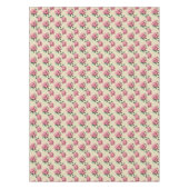 Shabby Chic Pink Gardenias Tischdecke (Vorderseite)