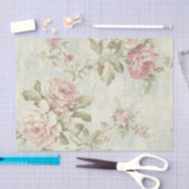 Shabby Chic Pink Serie Design 16 Seidenpapier (Handwerk)