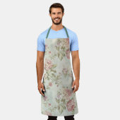 Shabby Chic Pink Serie Design 3 Schürze (Getragen)