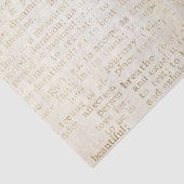 Shabby Chic Pink Serie Design 3 Seidenpapier (Ausschnitt)