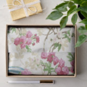 Shabby Chic Pink Serie Design 4 Seidenpapier (Geschenk)