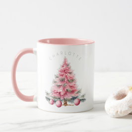 Shabby Chic Pink Weihnachten Heiße Schokolade Tass Tasse