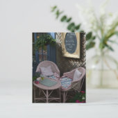 Shabby Chic Postkarte (Stehend Vorderseite)
