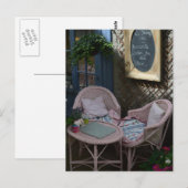 Shabby Chic Postkarte (Vorne/Hinten)