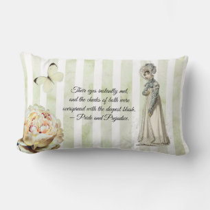 Shabby Chic Pride and Prejudice book Offerte Lendenkissen