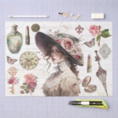 Shabby Chic Project Tissue Paper Seidenpapier (Handwerk)