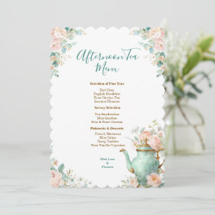 Shabby Chic Romantische Vintage-Rosen Florale Part Einladung
