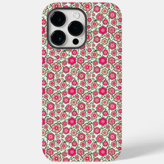 Shabby Chic Rosa Blumenmuster Case-Mate iPhone 14 Pro Max Hülle