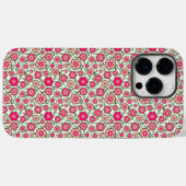 Shabby Chic Rosa Blumenmuster Case-Mate iPhone Hülle (Rückseite (Horizontal))