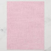 Shabby Chic-rosa Briefbogen (Vorderseite)