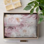 Shabby Chic Rosa Decoupage Seidenpapier (Geschenk)