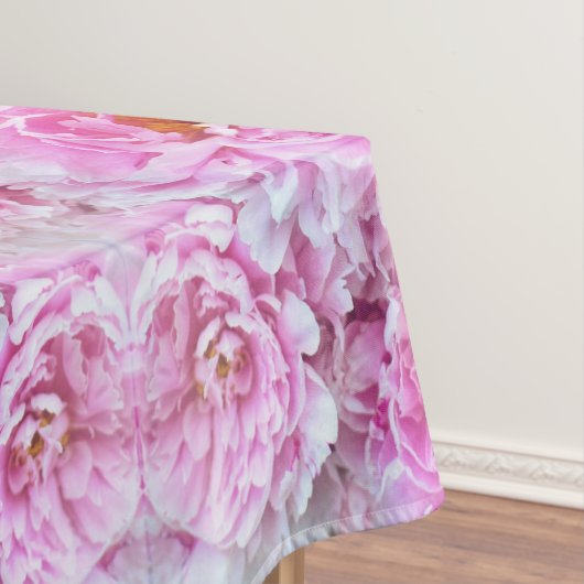 Shabby Chic Rosa Pastellfarben Rosa Erdnüsse Tischdecke (Beispiel)