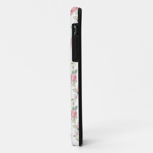 Shabby Chic Rosa Rose Case-Mate iPhone Hülle (Hinten/Links)