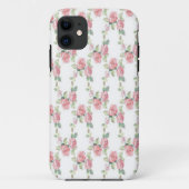 Shabby Chic Rosa Rose Case-Mate iPhone Hülle (Rückseite)