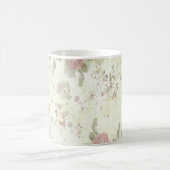 Shabby Chic Rosa Rose Kaffeetasse (Mittel)