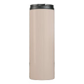 Shabby Chic Rosa Rosengarten Thermosbecher (Rückseite)