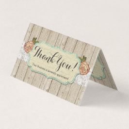 Shabby Chic Rose auf Rustikalem Holz & Spitzen Vie