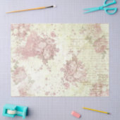 Shabby Chic-Rose Design 2 Seidenpapier (Basteln)