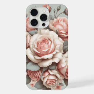 Shabby Chic Rose Freude iPhone 15 Pro Max Hülle