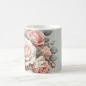 Shabby Chic Rose Freude Kaffeetasse (Mittel)
