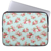 Shabby Chic-Rose Laptopschutzhülle (Vorderseite)