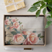 Shabby Chic Rose Malerei Seidenpapier (Geschenk)