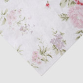 Shabby Chic-Rose mit Blumen Seidenpapier (Ausschnitt)