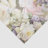 Shabby Chic-Rose-Muster Seidenpapier (Detail)