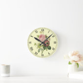 Shabby Chic-Rose Uhr (Zuhause)