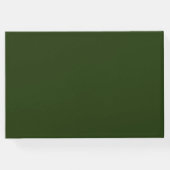 Shabby Chic Rose Wedding Gästebuch (Rückseite)