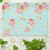 Shabby Chic-Rosen-Blumen der Vintagen BlumenRosen Handtuch (Gefaltet)