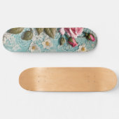 Shabby Chic Rosen und Spitzen Skateboard (Horizontal)