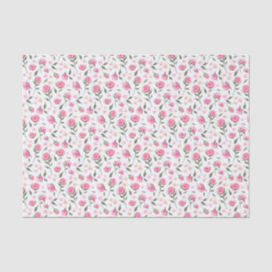 Shabby Chic Rosen Weibliches Hübsches Seidenpapier