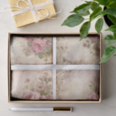 Shabby Chic Rosengemische Set (A1R) Seidenpapier (Geschenk)