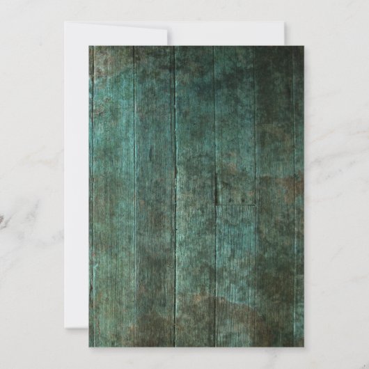 Shabby Chic Rustic Burlap Brautparty Einladung (Rückseite)