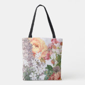 Shabby Chic Schöne Wildblumen Tasche (Rückseite)