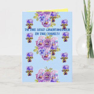 Shabby Chic Sie Sind Die Beste Oma Karte