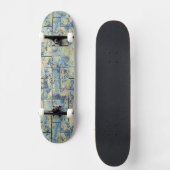 Shabby Chic Skateboard (Vorderseite)