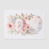 Shabby Chic Snowman 2 Decoupage Paper Seidenpapier (Vorderseite)