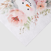 Shabby Chic Snowman 2 Decoupage Paper Seidenpapier (Ausschnitt)