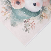 Shabby Chic Snowman 3 Decoupage Paper Seidenpapier (Ausschnitt)